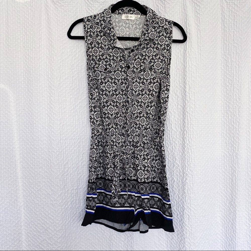 Button down Romper - L